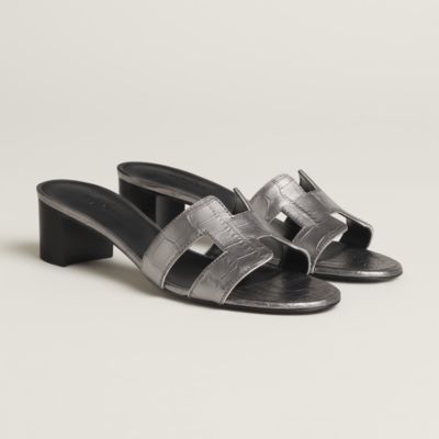 Oran sandal - Grey | Hermès USA